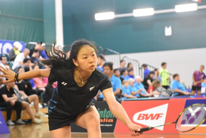 Shanna Li Junior WS champion