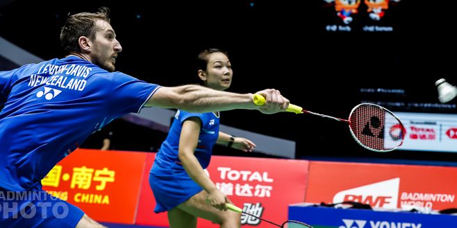 Sudirman Cup 2019 Oliver Leydon-Davis and Anona Pak