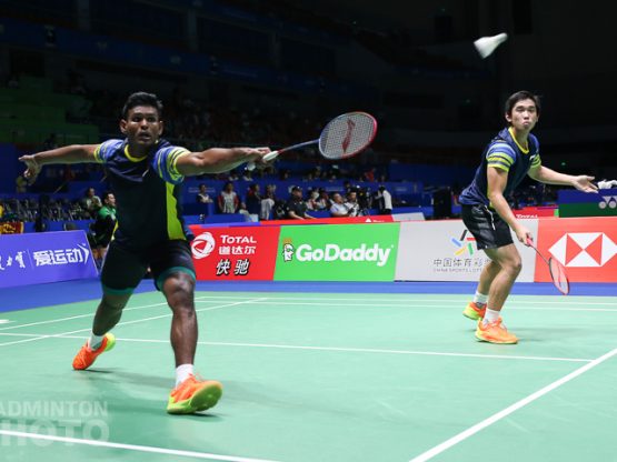 Sudirman Cup 2019 Sawan Serasinghe and Eric Vuong, Australia