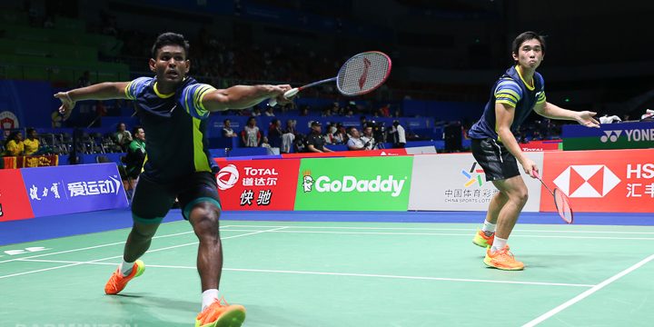 Sudirman Cup 2019 Sawan Serasinghe and Eric Vuong, Australia