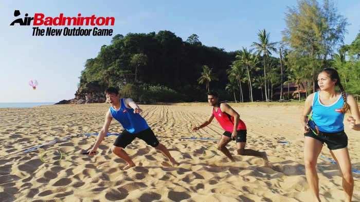 AirBadminton Logo – Sand B