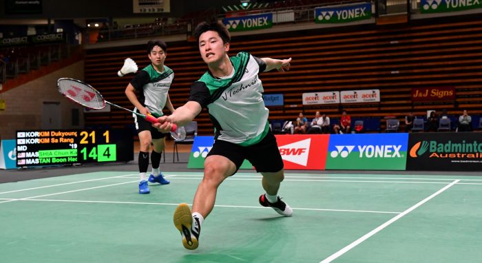 Men’s Doubles winners