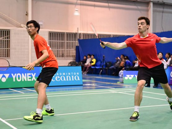 Simon Leung and Mitchell Wheller, Australia