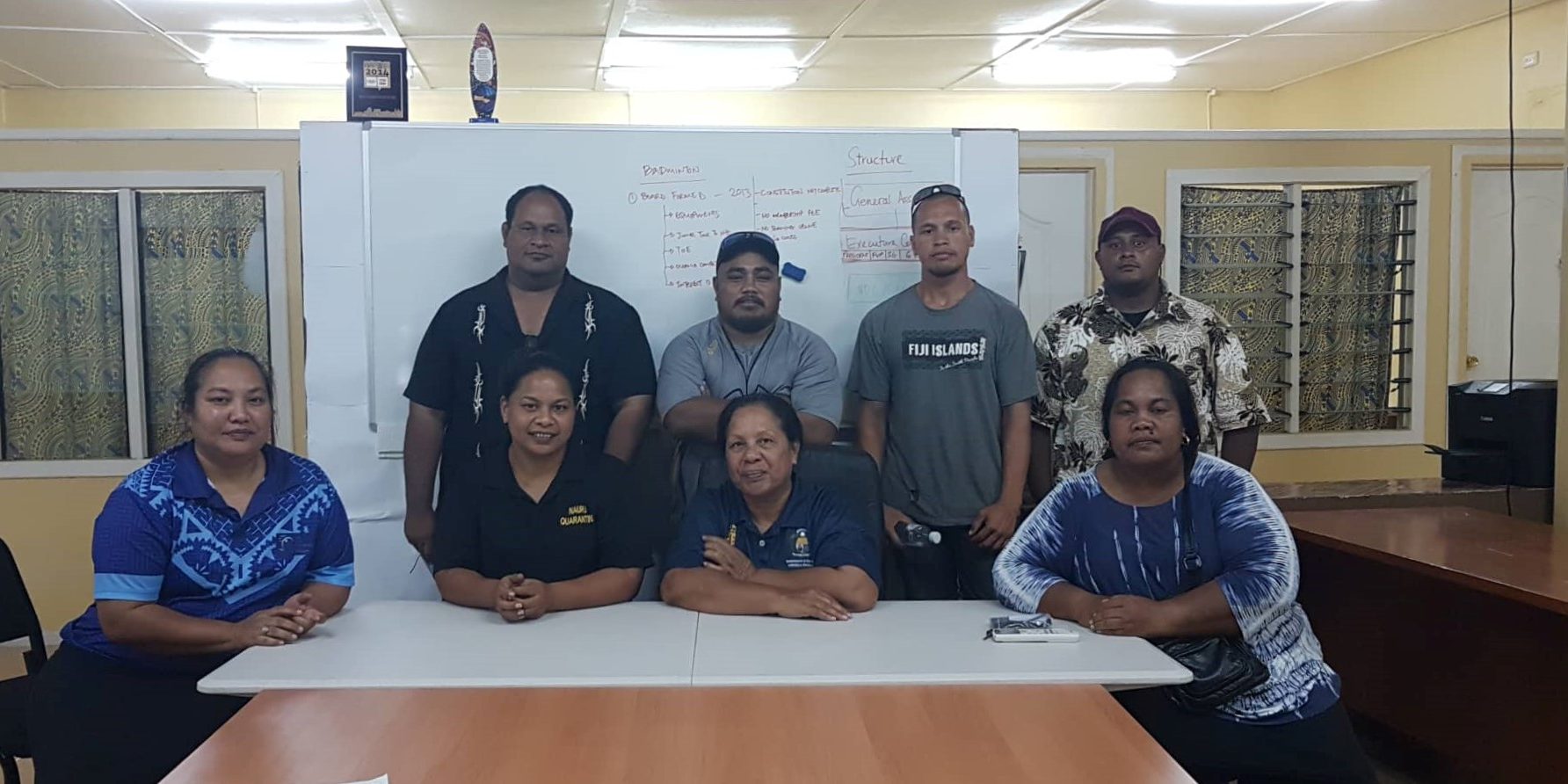 Nauru Badminton exec 27Sep2019(2)