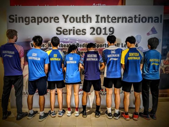 Team Australia at Singapore Youth International
