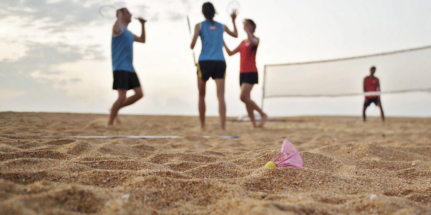 AirBadminton on sand – Copy