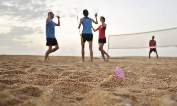 AirBadminton on sand – Copy