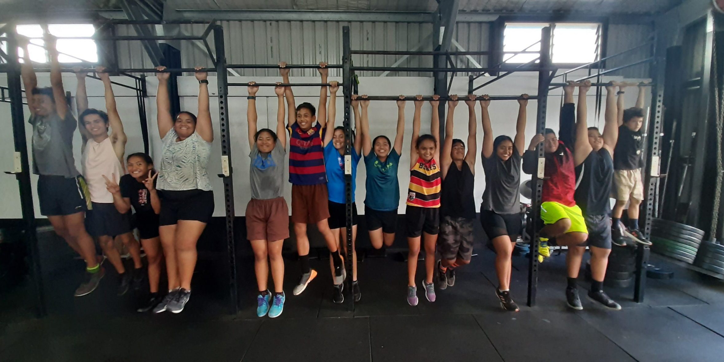 Juniors complete gym session