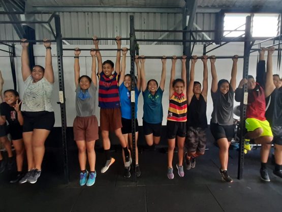 Juniors complete gym session