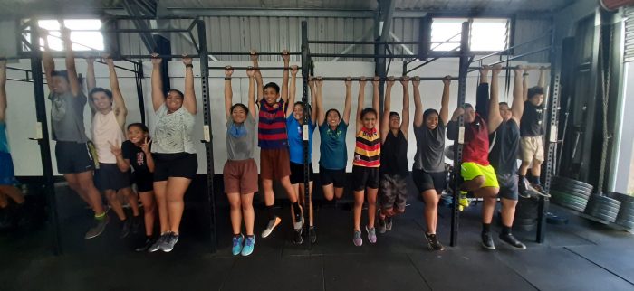 Juniors complete gym session