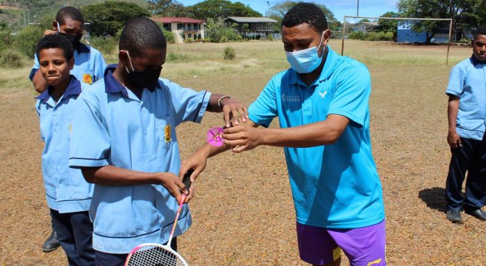 Brian with shuttlecock2