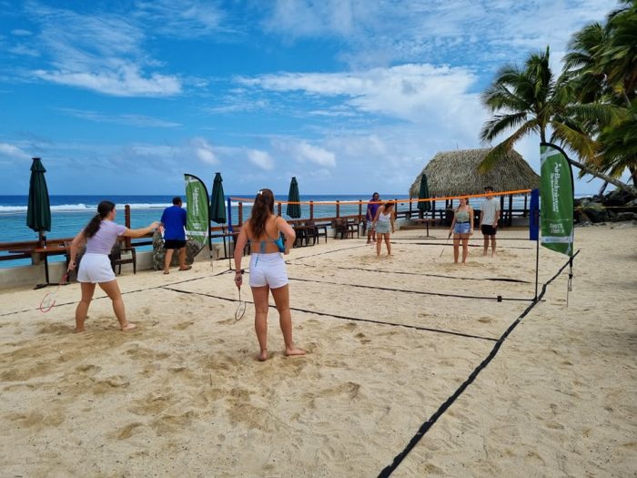 AirBadminton in Edgewater Resort and Spa
