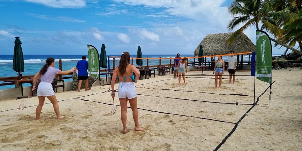 AirBadminton in Edgewater Resort and Spa