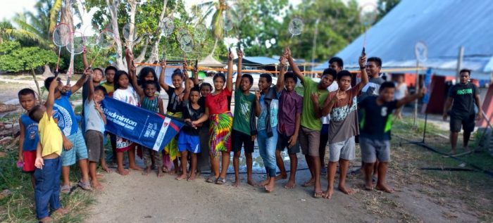 Kiribati Badminton Shuttle Tiem