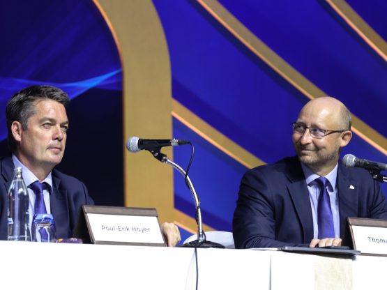 BWF AGM 2022 Poul-Erik Høyer and Thomas Lund