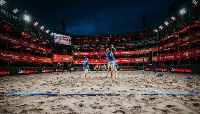 AirBadminton Urban Series in Utrecht, Netherlands