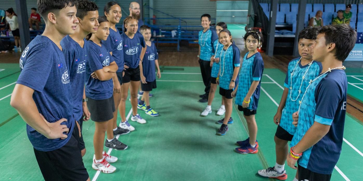 Junior players connect