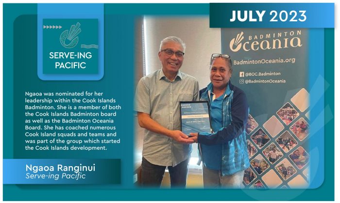 Ngaoa Ranginui Serve-ing Pacific Graphic