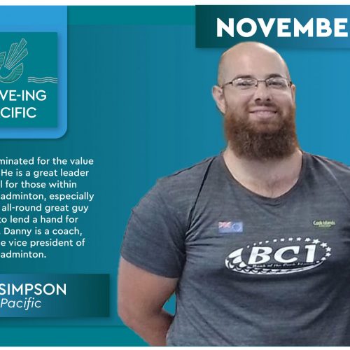 Danny Simpson Serve-ing Pacific Graphic