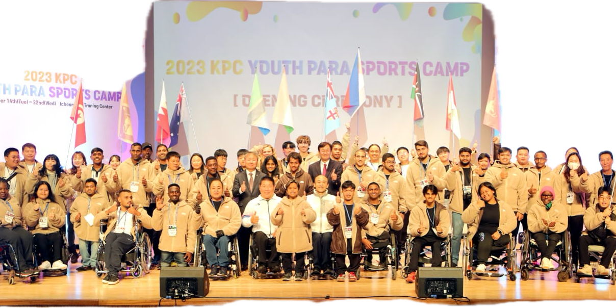 Korean Para Training Camp participants